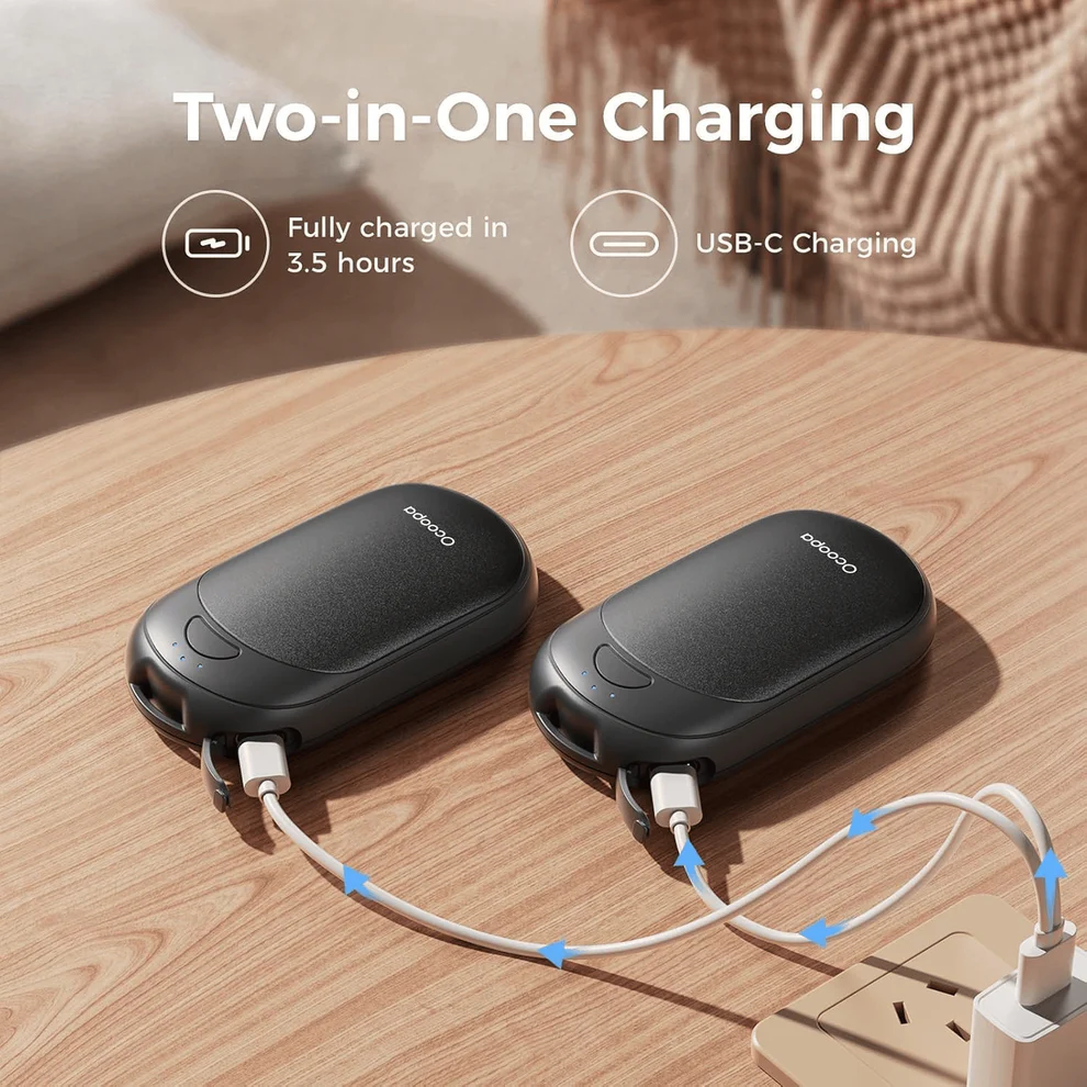 Neolooty™ Rechargeable Hand Warmer | Instant Warmth