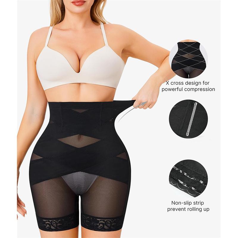 Shapewear Tummy Control Body Shaper High Waisted Butt Lifting Panties Shapewear Shorts Thigh Slimmer